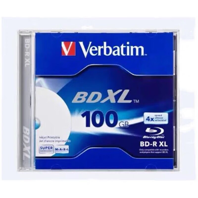 威宝bd-r xl可打印蓝光光盘100G(单位：片)
