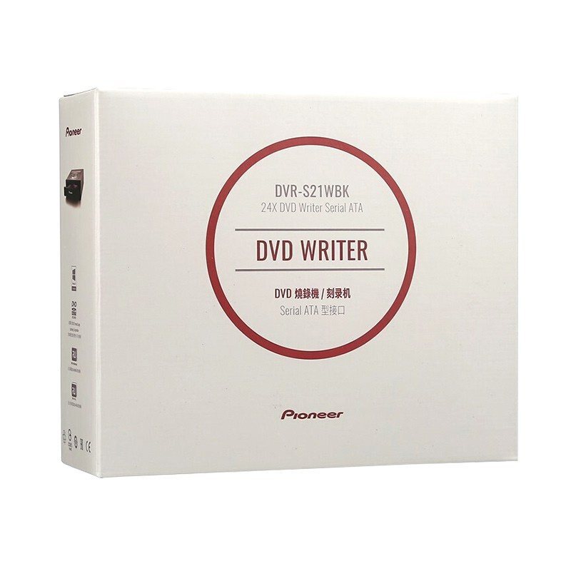 先锋DVR-S21WBK内置DVD刻录机黑色（单位：台）