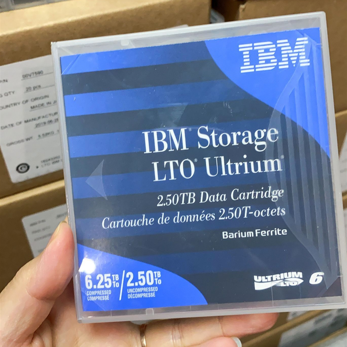 IBM数据记录磁带 LTO6 6.25TB（00V7590）（盒）