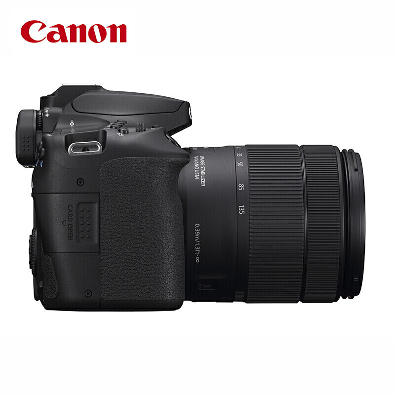 佳能（Canon） 佳能90d 中端单反数码相机 家用旅游 4K 高清视频拍摄 佳能90D机身+18-55 STM镜头+128G高速卡（台）