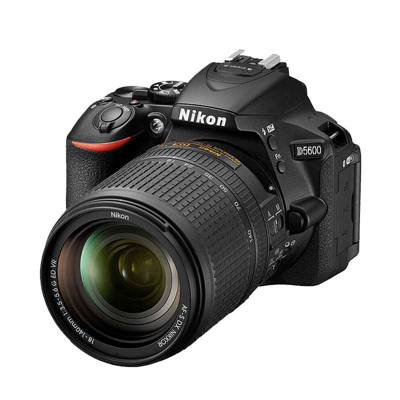 尼康D5600数码单反相机+18-140VR防抖镜头+相机包+原装电池*2+SB700闪光灯（套）