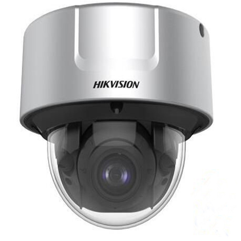 海康威视DS-2CD7187FWD800万全结构双目半球人脸识别摄像机银灰(台)