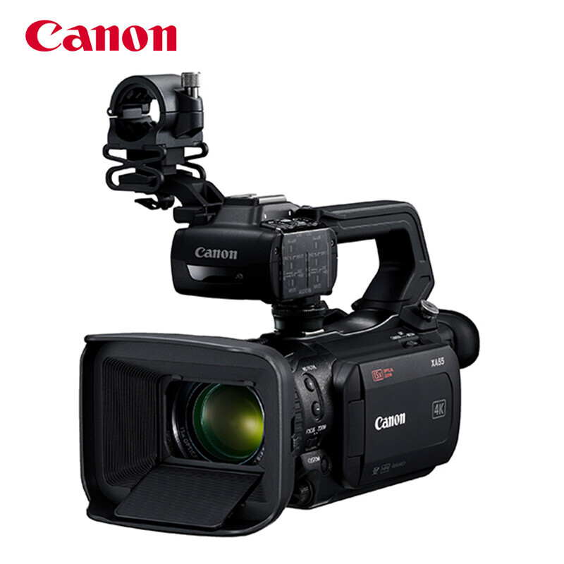 佳能（Canon）XA55 高清数码摄像机 4K UHD手持式摄录一体机 红外夜摄 五轴防抖 官方标配（套）