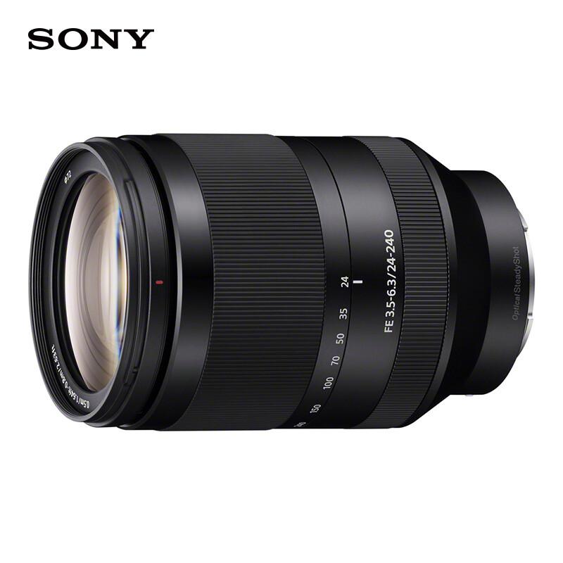 索尼(SONY) FE 24-240mm F3.5-6.3 OSS 远摄大变焦微单镜头 (计价单位：个) 黑色