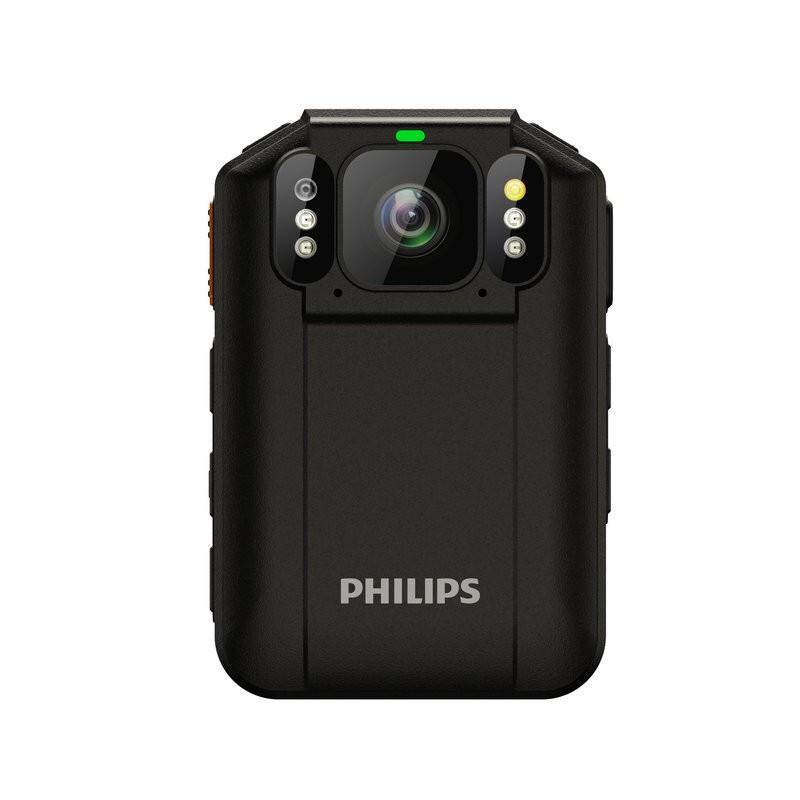 飞利浦(Philips) VTR8410 北斗+GPS定位 4G高清便携式佩带 摄像装置 (计价单位：台) 黑色