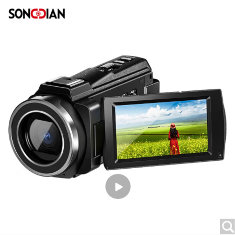松典  dv数码摄像机便携式vlog拍录一体专业手+128内存卡+三角支架+相机包(单位：套)
