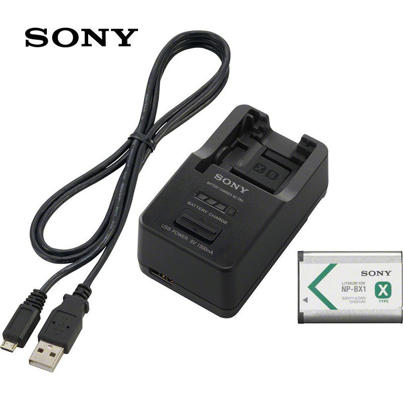 索尼ACC-TRBX充电套装原厂充电器+电池(单位：套)