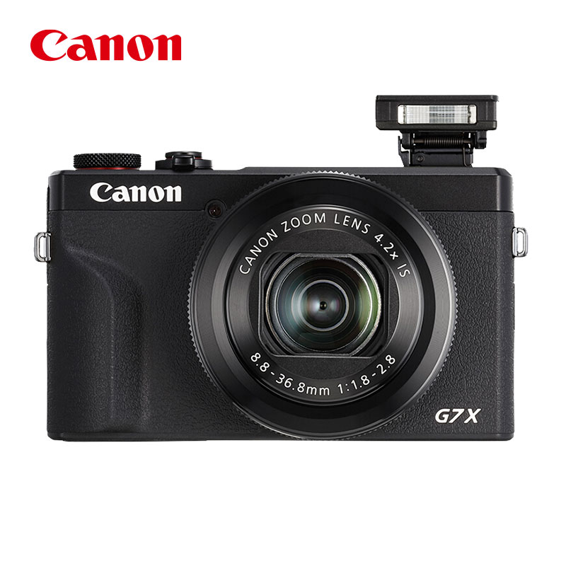 佳能（Canon）PowerShot G7 X Mark III G7X3 数码相机 黑色（台）