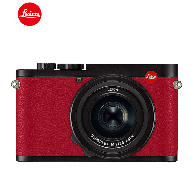 徕卡(Leica) 相机Q2全画幅数码摄相机自动对焦勃艮第红套装（套）