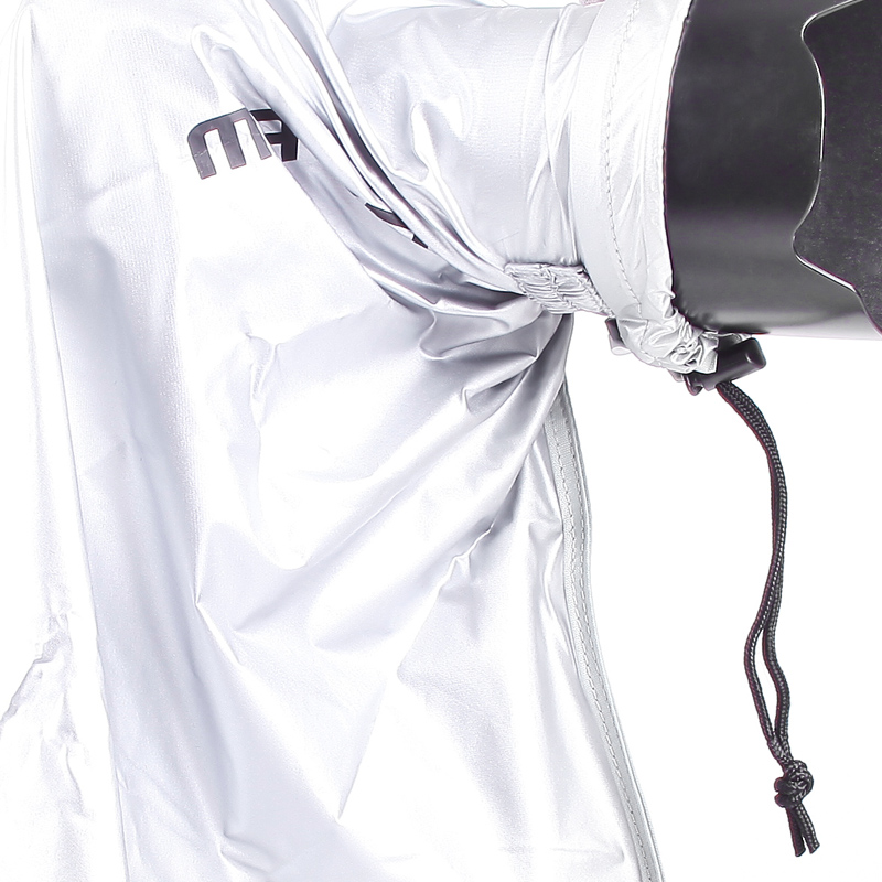 马田 雨披银色大号 相机防水套遮雨衣雨披防沙防尘保护袋（个）