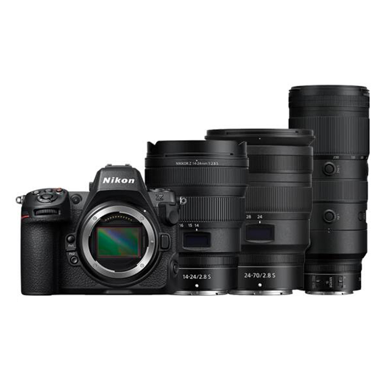尼康（Nikon）Z8专业全画幅微单相机 Z8+Z24-70/14-24/70-200大三元(单位：套)
