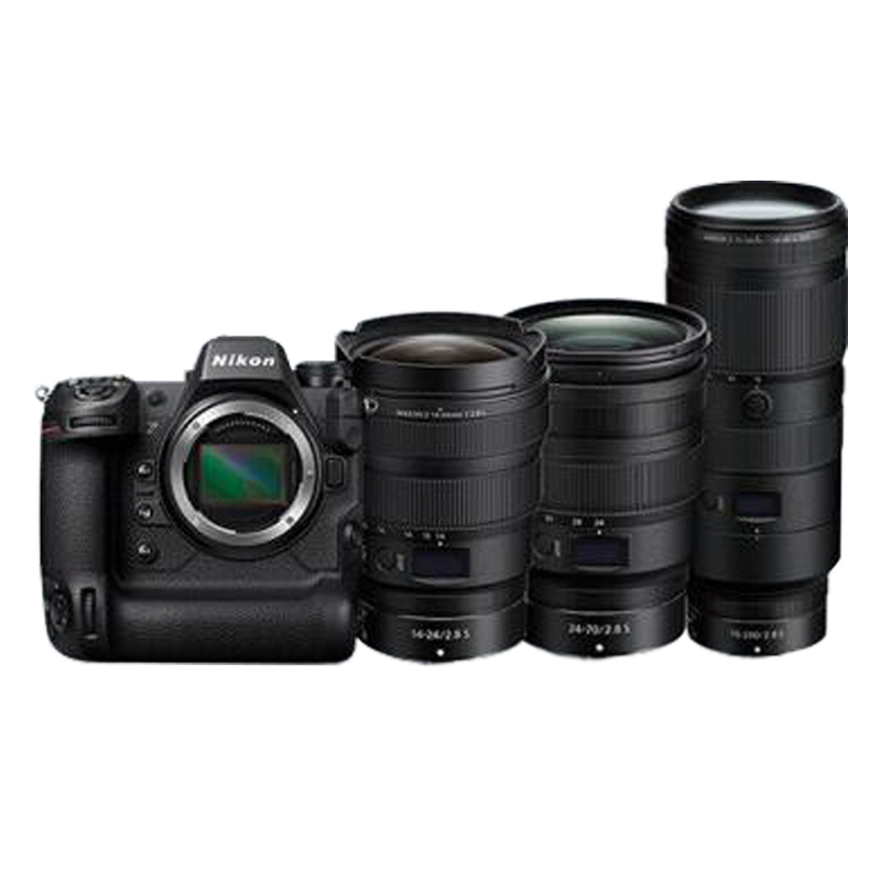 尼康（Nikon）Z9专业全画幅微单相机 Z9+14-24/24-70/70-200大三元 含512G卡+读卡器(单位：套)