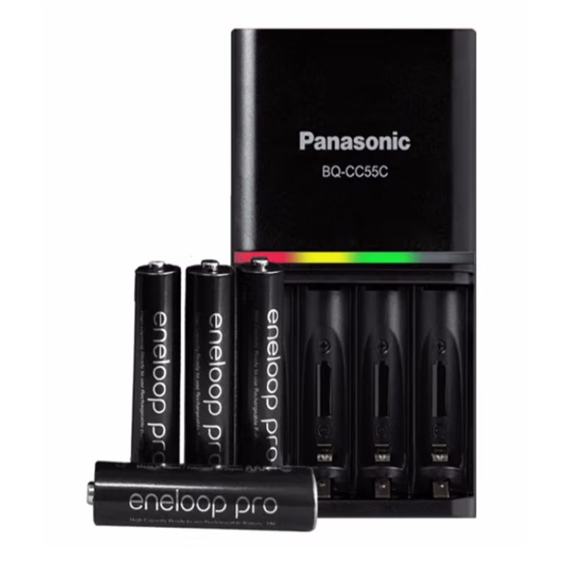 松下（Panasonic）7号4节高容量套装 爱乐普7号充电电池 智能急速充电器套装 (单位：套)