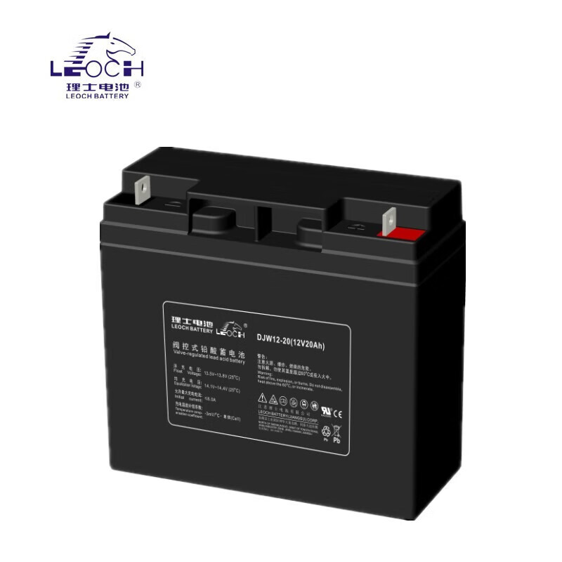 LEOCH理士铅酸免维护蓄电池DJW12-20 12V20AH （单位：个）