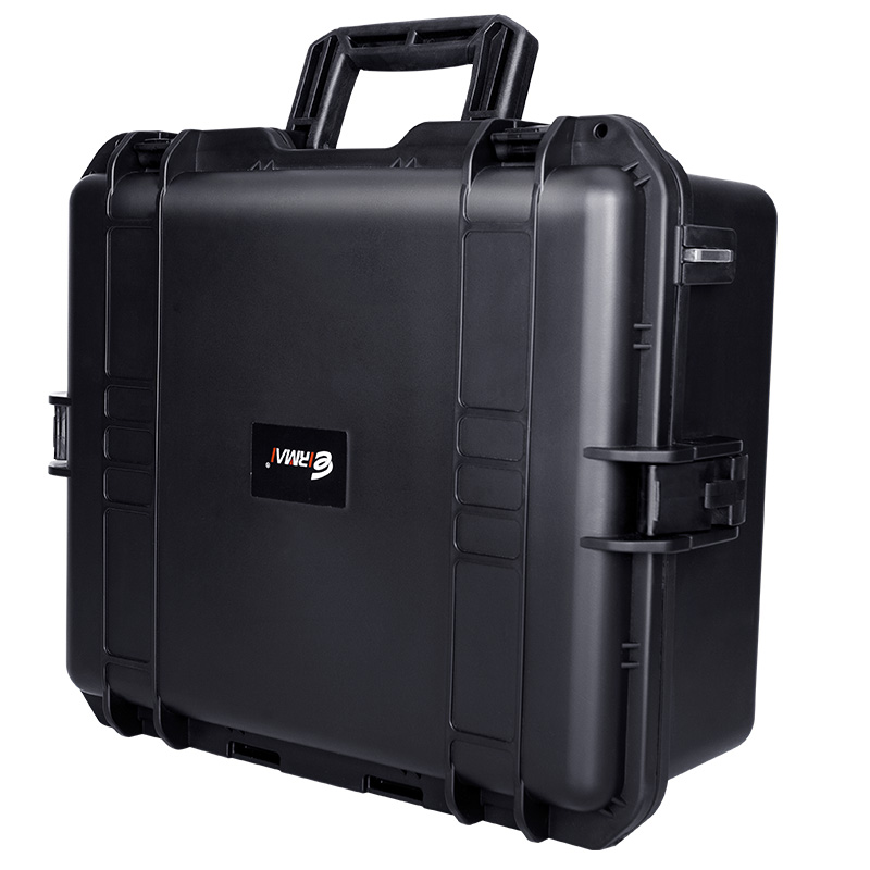 锐玛（EIRMAI）R201 数码单反相机安全箱多功能收纳箱仪器箱摄影器材镜头防潮箱 黑色（个）