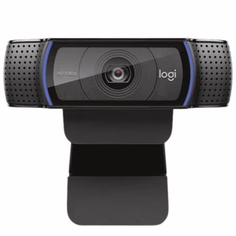 罗技（Logitech） C920 PRO 高清美颜摄像头\ 网红直播摄像头\ 自动对焦摄像头黑色\1080P(单位：台）
