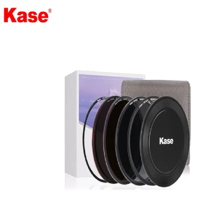 卡色（Kase） 天眼磁吸滤镜 CPL偏振镜 ND减光镜渐变灰风光滤镜套装 8件套/CPL+ND8+ND64+ND1000+包 82mm(单位：套)