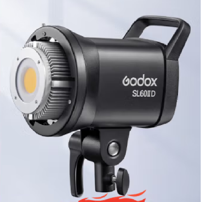 神牛（Godox）SL60二代常亮太阳灯影棚拍摄摄影灯儿童服装拍照聚光灯主播直播灯 SL60W标配【单灯头】 双色温版(单位：个)