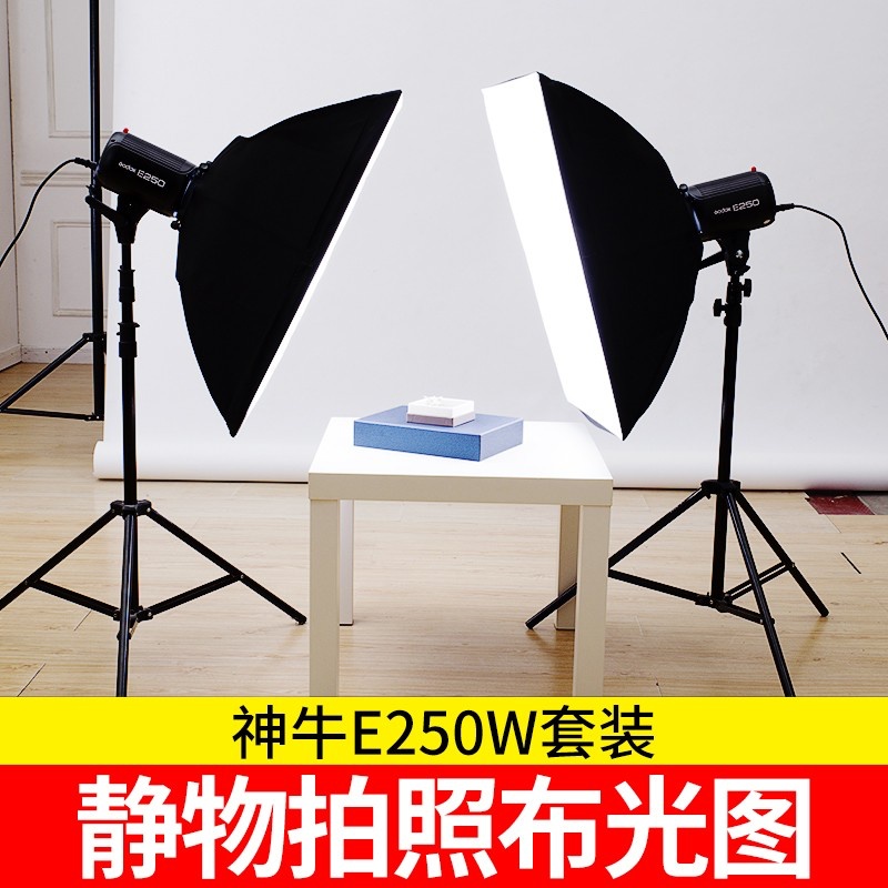 神牛（Godox）E250w摄影棚摄影灯闪光灯套装(单位：套)