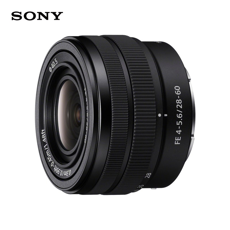 索尼FE 28-60mm F4-5.6 全画幅标准变焦镜头(SEL2860)（个）