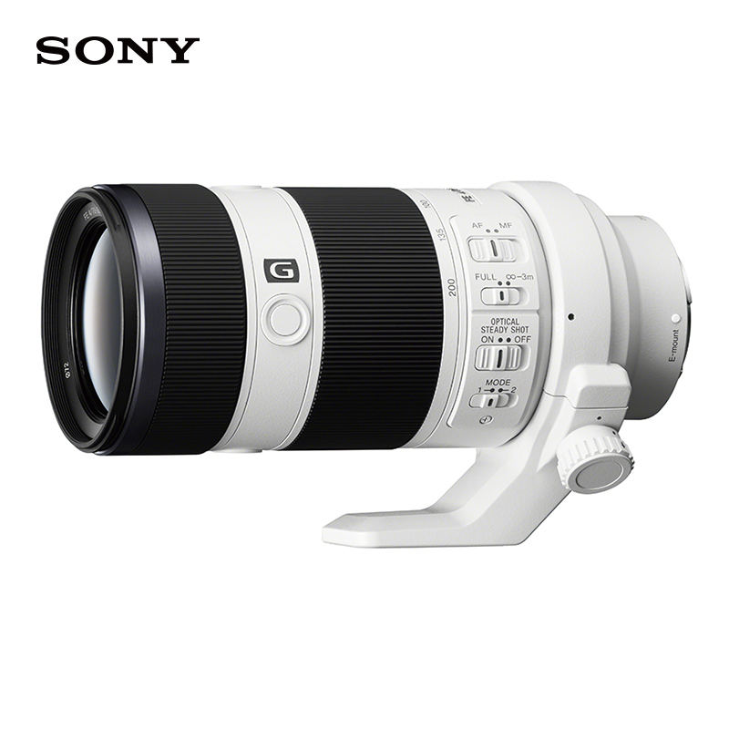 索尼FE 70-200mm F4 G OSS 全画幅远摄变焦微单相机G镜头（SEL70200G）（个）