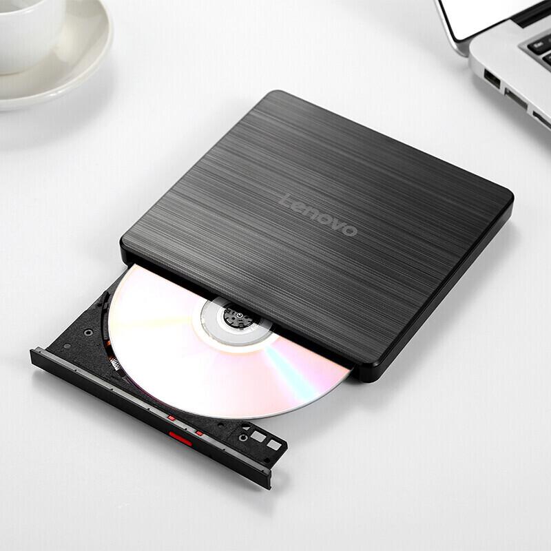 联想（Lenovo）GP70N 8倍速 外置光驱 外置DVD刻录机 移动光驱 外接光驱 黑色（个）