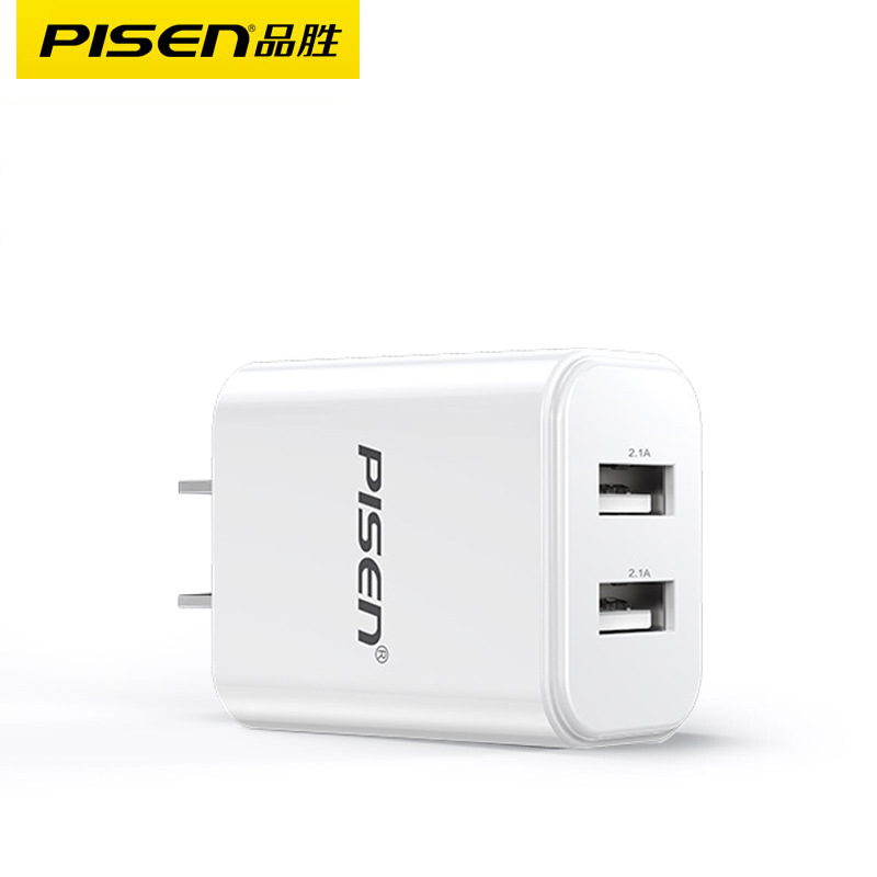 品胜（PISEN） USB充电器 5V/2.4A 双口 (单位：个）