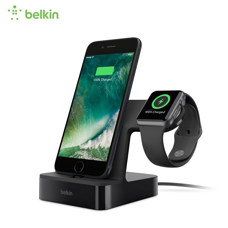 Belkin贝尔金iPhoneSE11手机iWatch智能手表USB二合一快充电底座（单位：个）