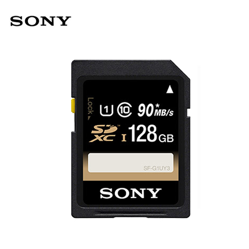 索尼（SONY）128G存储卡 SF－G1UY3 SDXC UHS－I内存卡/SD卡 90MB/S读取速度(个)