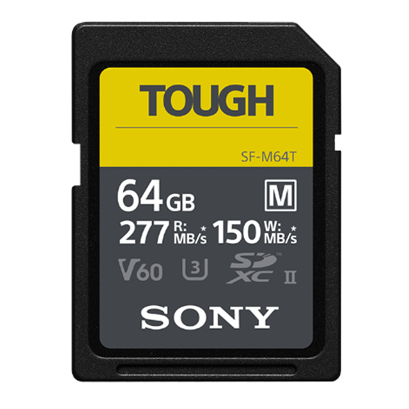 索尼SF-M64T SD卡 64G 高速读取277MB UHS-II 相机存储卡（个）