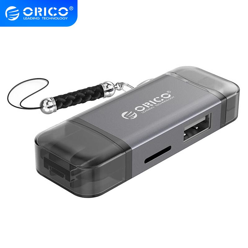 奥睿科2CR61手机读卡器USB-C高速多功能六合一(个)