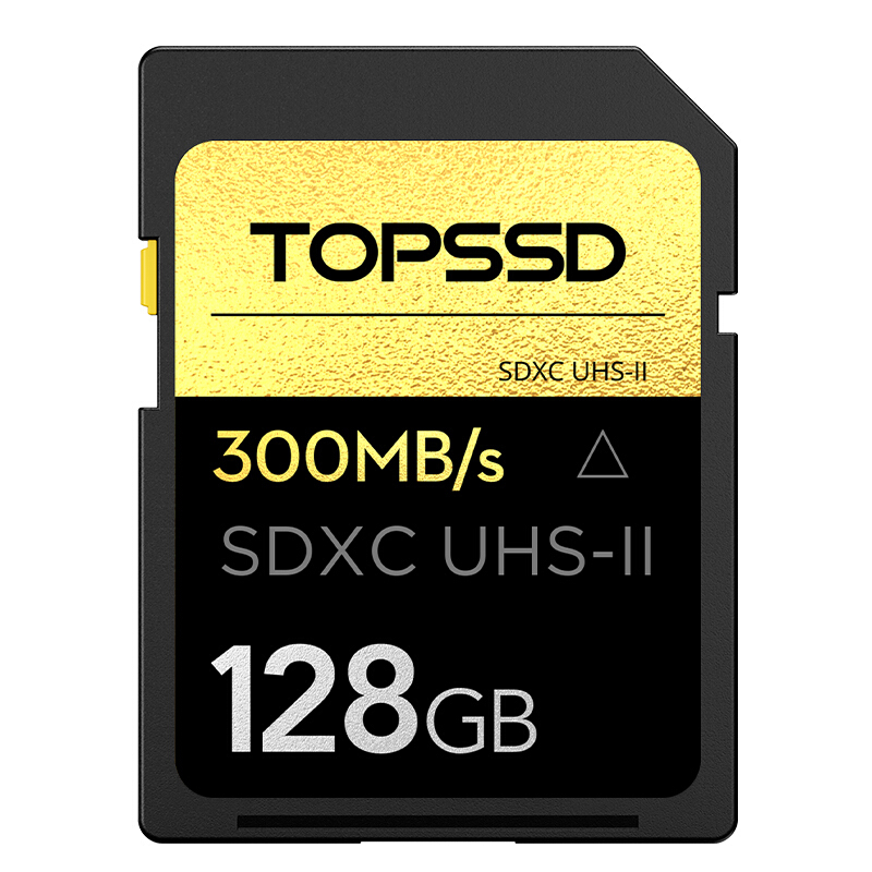 天硕（TOPSSD） 300MB\/s UHS－II 双芯极速SD卡128GB （计价单位：个）