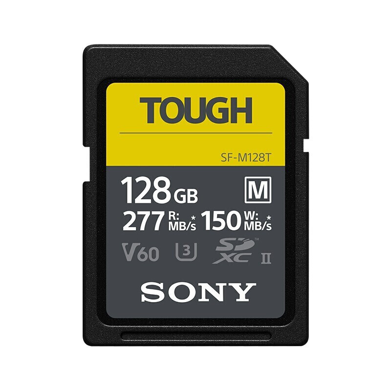 索尼 SF-M128T SD卡 128G高速读取277MB UHS-II 相机存储卡(个)
