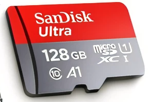 闪迪（SanDisk）监控内存卡行车记录仪存储卡手机内存Micro SD卡 至尊高速 128G 120MB/S A1 套装存储卡/读卡器（单位：个）