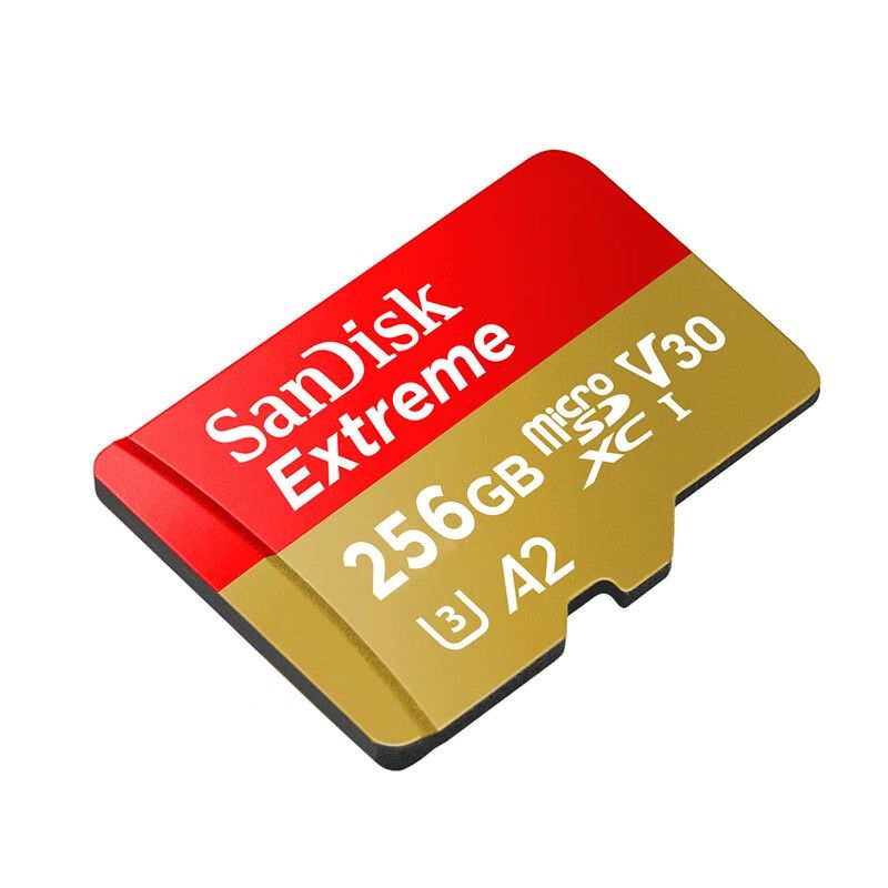闪迪SDSQXA1-256G-ZN6MA TF卡 至尊极速移动版内存卡 读速190MB/s（个）
