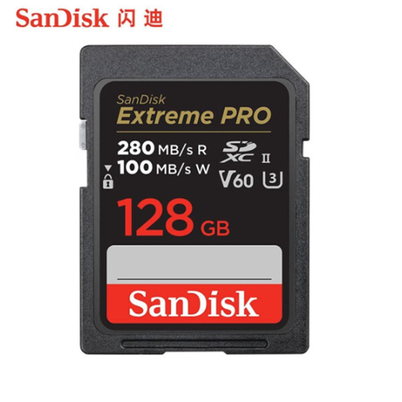闪迪128GB SD存储卡 U3 C10 V30 内存卡（单位：个）