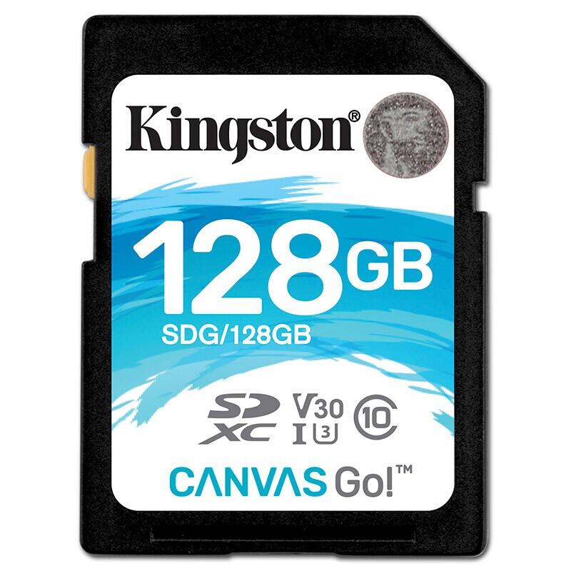 金士顿(Kingston) SDG/128G 读取速度90MB/s SD存储卡 (计价单位：个)