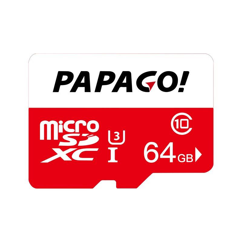 PAPAGO U3 64GB TF 4K 行车记录仪专用 存储卡 (计价单位：个)