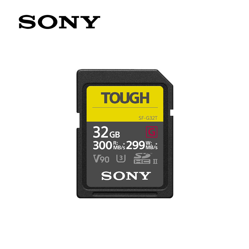 索尼（SONY） SD存储卡 SF-G32T/T1  32GB读取300MB/S写入299MB/S(单位：个)