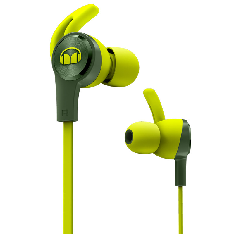 魔声iSport-Achieve有线入耳式耳机绿色(副)