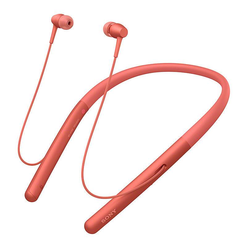 索尼WI-H700颈挂式无线耳机暮光红(个)