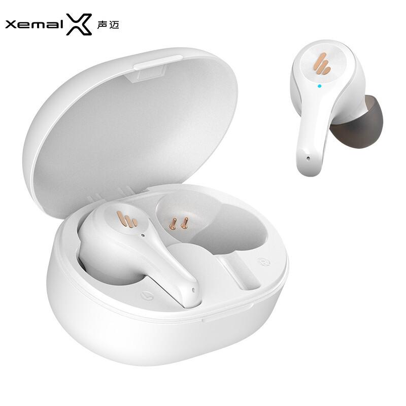 漫步者X5尊享版真无线立体声蓝牙耳机 白色(副)