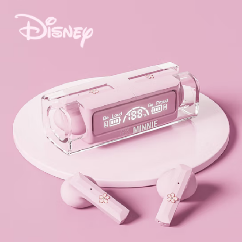 迪士尼（Disney）KD-16 蓝牙耳机 粉色