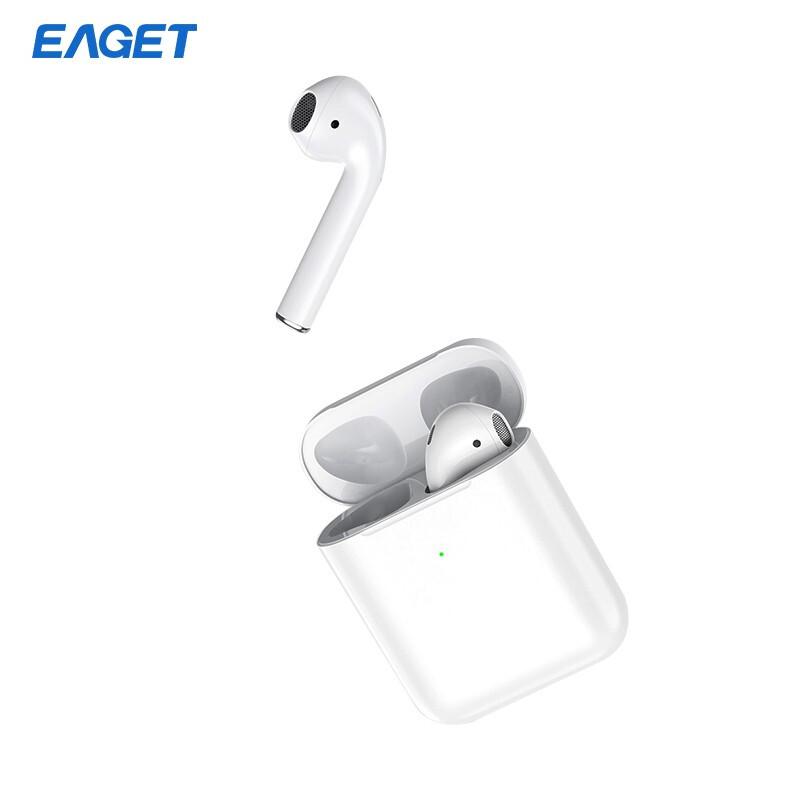 忆捷(EAGET) BE100-2M 便携式迷你 蓝牙耳机 (计价单位：个) 白色