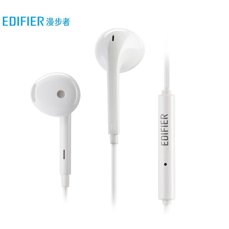 漫步者（EDIFIER）H180Plus有线耳机 Type-c接口 白色（个）