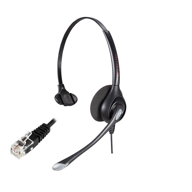 科特尔得龙HW351N头戴式话务耳机/水晶头电话机插头（个）