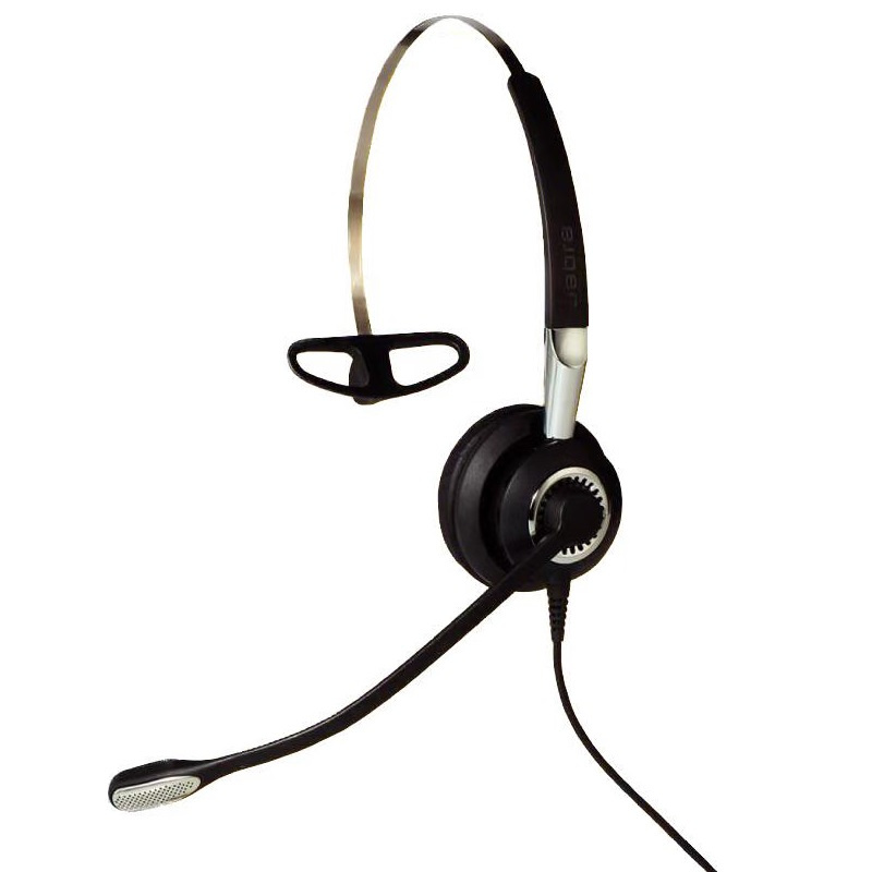 捷波朗(Jabra)话务耳机头戴式耳机客服耳机呼叫中心耳麦Biz 2400II QD被动降噪可连电话不含连接线（个）