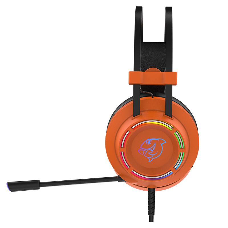 斗鱼（DOUYU.COM）DHG160游戏耳机橙色耳机（个）