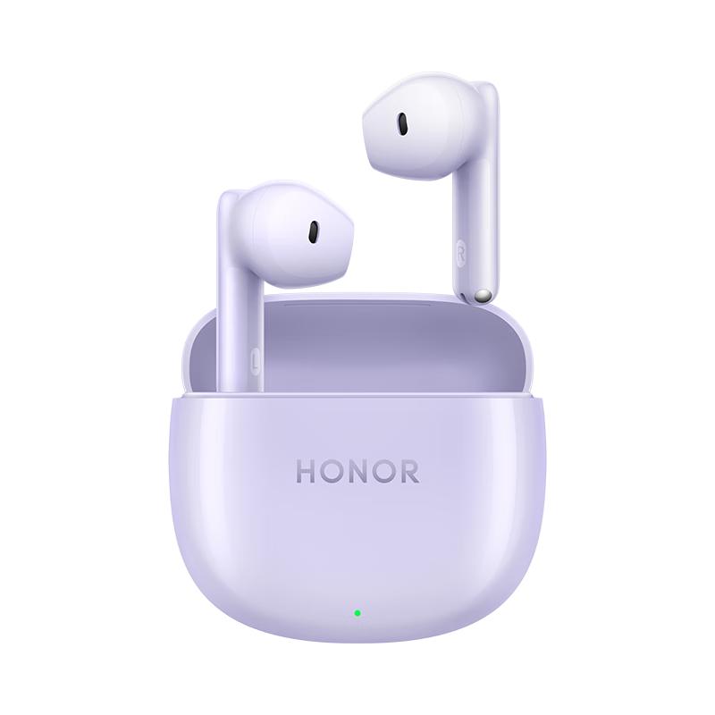 荣耀（HONOR）Earbuds X6无线蓝牙耳机 紫色(单位：副)