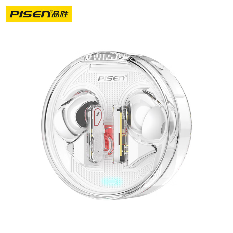 品胜（PISEN）BHD-TW11 真无线蓝牙耳机 透明色(单位：副)